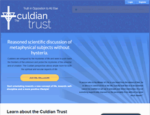 Tablet Screenshot of culdiantrust.org